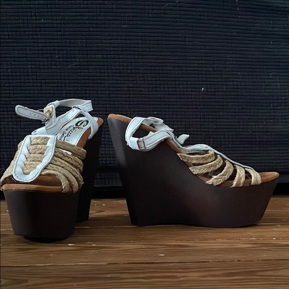 Sbicca rope platform wedges - Picture 1 of 4